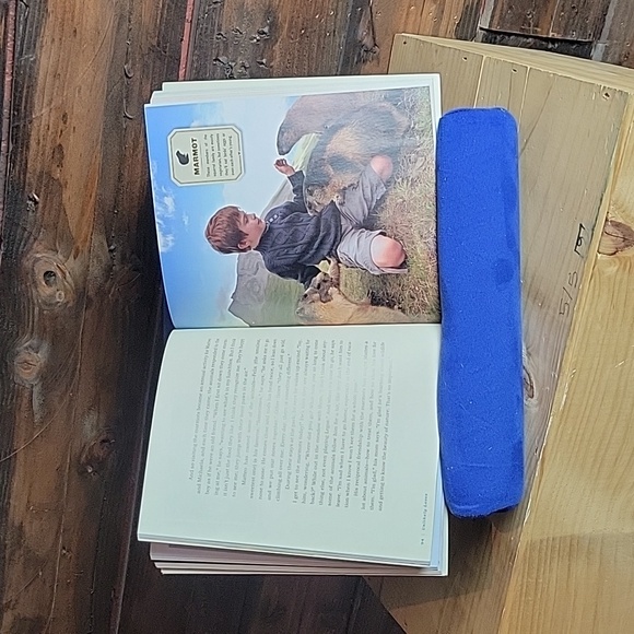 The Pillow Pad Desk Cushion Blue - Picture 6 of 9